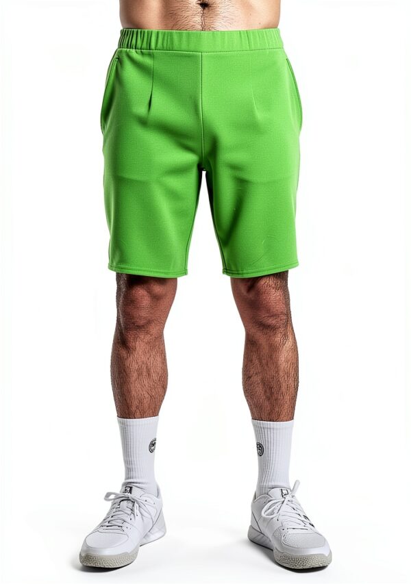 BIDI BADU Herren Tennis Shorts Neongrün Synthetik