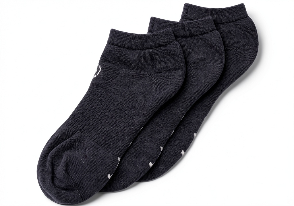 BIDI BADU Unisex No Show Move Socken im 3er Pack in Dark Blue