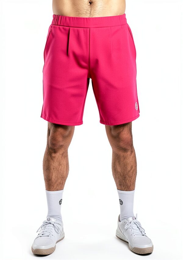 BIDI BADU Herren Tennis Shorts pink Synthetik Material