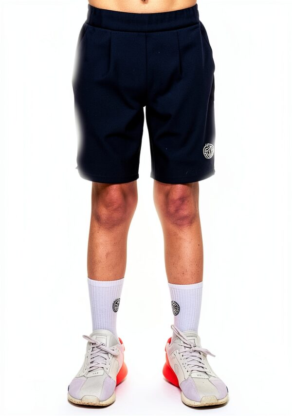 BIDI BADU Jungen Shorts Tennis Dunkelblau Recyceltes