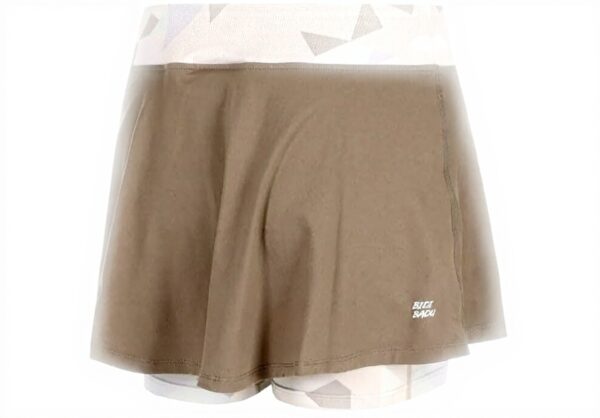 BIDI BADU Junior Skort Mädchen Rock Tennis Braun Beige