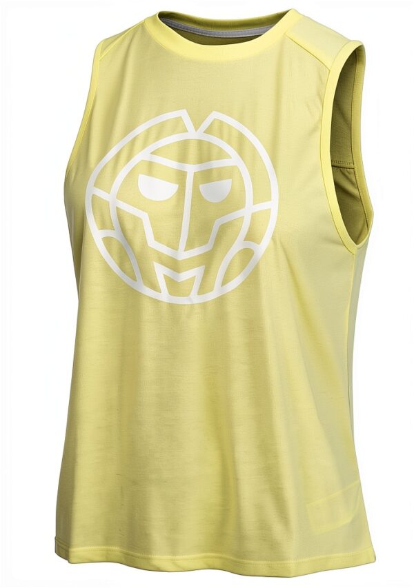 BIDI BADU Tanktop Damen Neongelb Tennis Synthetik