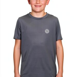 Jungen T-Shirt BIDI BADU Tennis Synthetik Grau-0