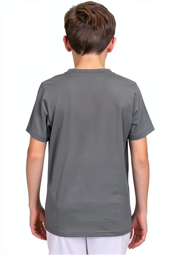 Jungen T-Shirt BIDI BADU Tennis Synthetik Grau-1