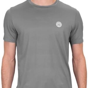Herren Tennis T-Shirt BIDI BADU Grau recyceltes Material-0