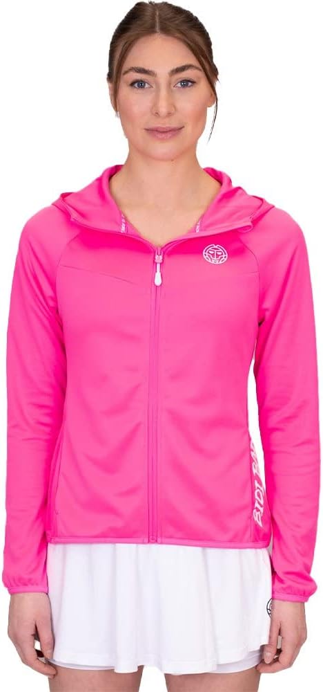 BIDI BADU Rosa Blouson im Streetwear-Stil auf einer Person