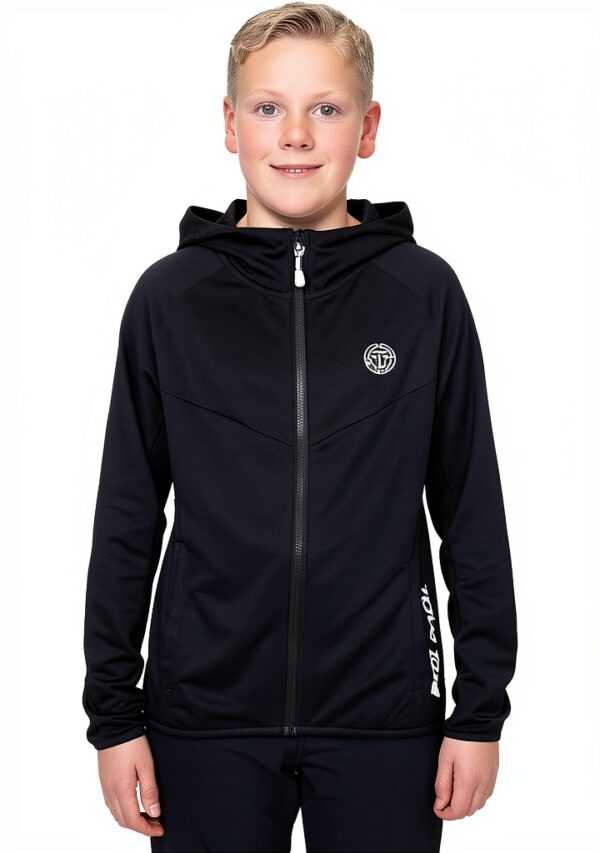 BIDI BADU Jungen Trainingsjacke Dunkelblau Polyester Tennis