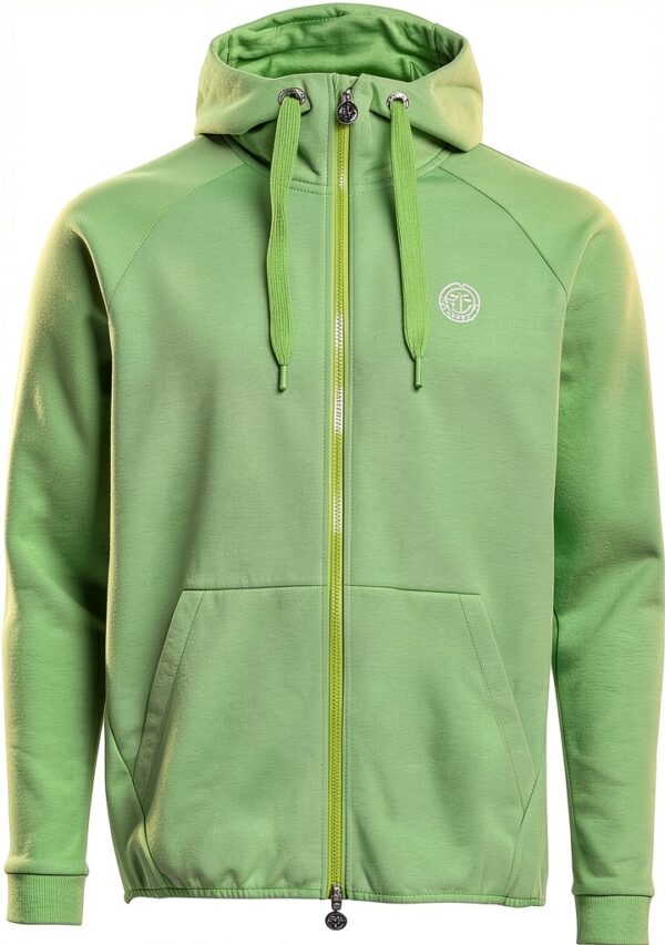 BIDI BADU Herren Tech Jacket Neongrün Polyester Baumwolle