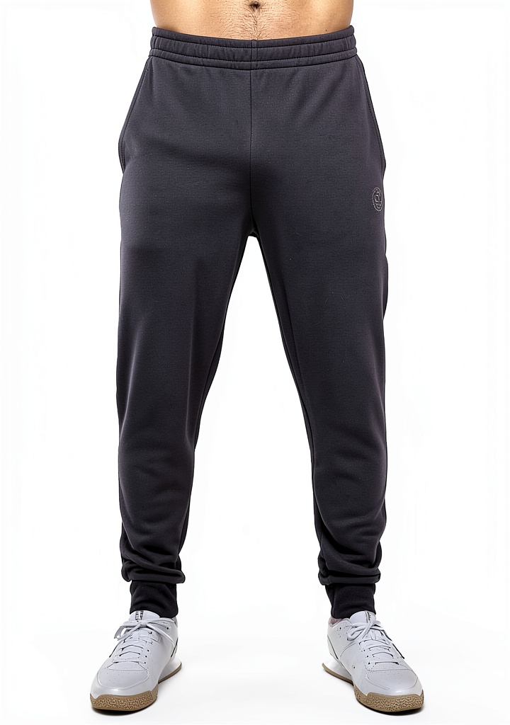 BIDI BADU Herren Chill Tight Leg Pants in Olive beim Tennisspiel