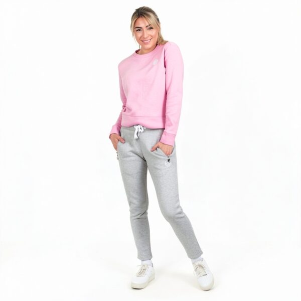 BIDI BADU Damen Sweatshirt Rosa Baumwolle Casual