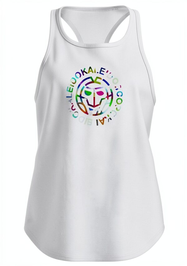 BIDI BADU Kaleido Chill Tank Damen Tanktop Weiß Synthetik