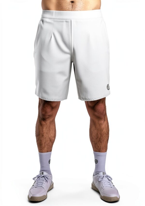 Tennis Shorts Herren BIDI BADU Weiß Synthetik Material