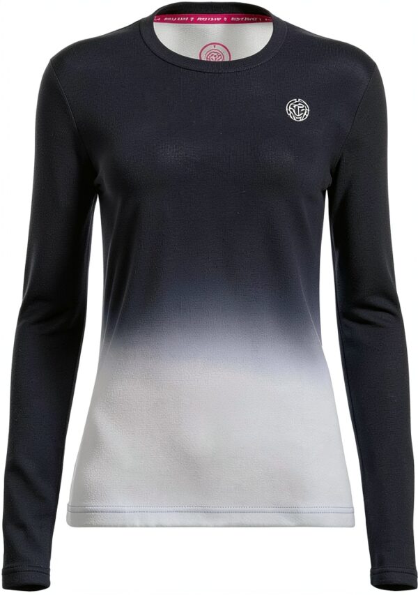 BIDI BADU Mädchen Longsleeve Tennis Polyester Dunkelblau