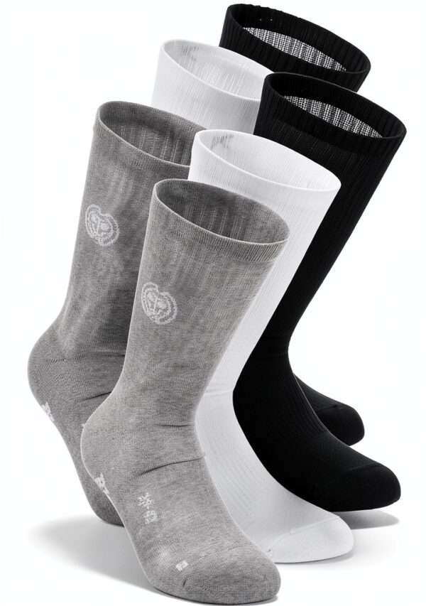 BIDI BADU Unisex Tennissocken 6er Pack Crew Move Socken