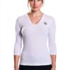 BIDI BADU Damen V-Ausschnitt Langarm T-Shirt Activewear-0
