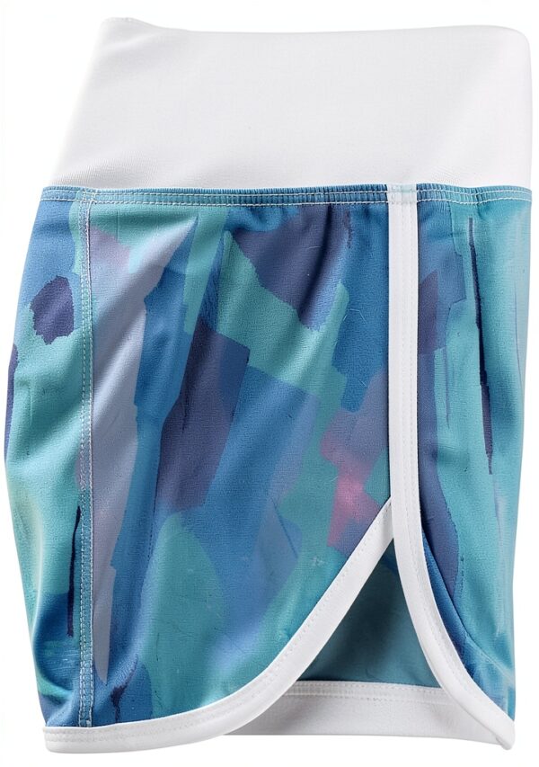 Damen Tennis Shorts BIDI BADU XL White Aqua Polyester-1