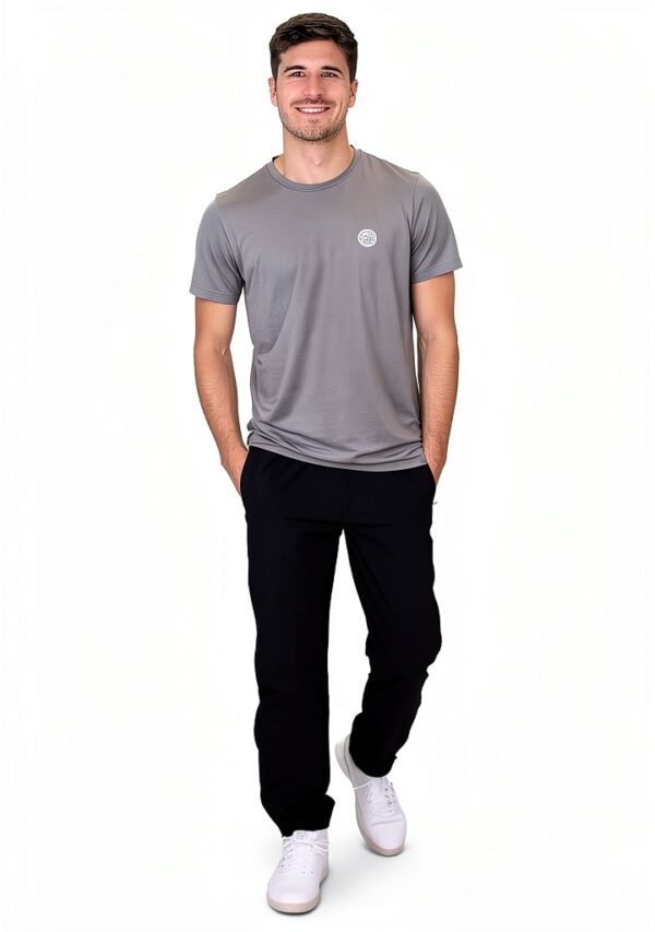 Herren Trainingshose BIDI BADU Schwarz Polyester Elasthan-2
