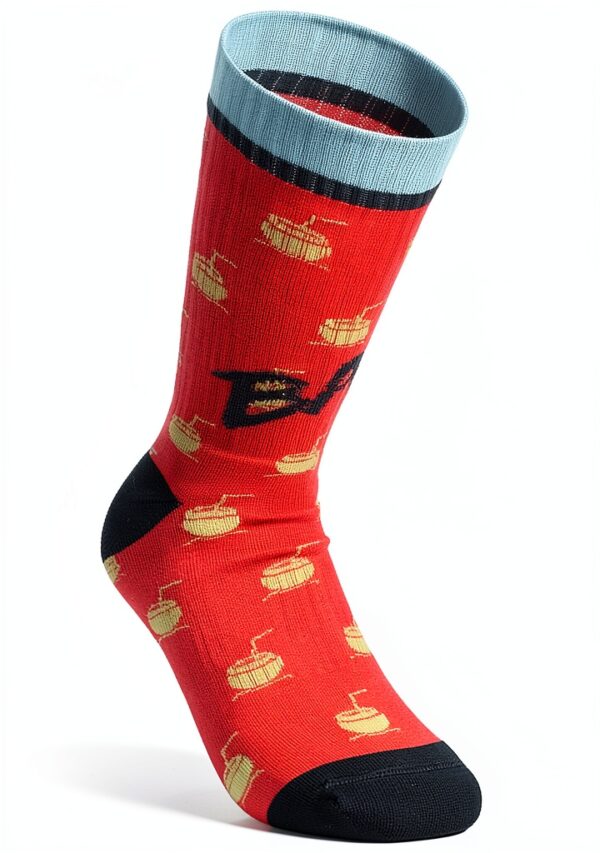 Tennissocken Unisex BIDI BADU Baumwolle Nylon Elasthan-4