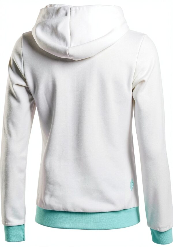 BIDI BADU Damen Hoody Kapuze Synthetik Weiß S-1
