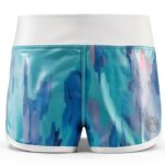 Damen Tennis Shorts BIDI BADU XL White Aqua Polyester-0