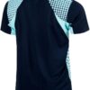 Herren Tennis Polo BIDI BADU Synthetik Aqua Dark Blue-1