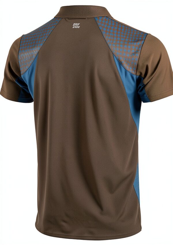 Herren Tennis Polo BIDI BADU Synthetik Light Brown-1