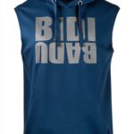 Herren Hoody BIDI BADU Baumwolle Polyester Tennis Petrol-0