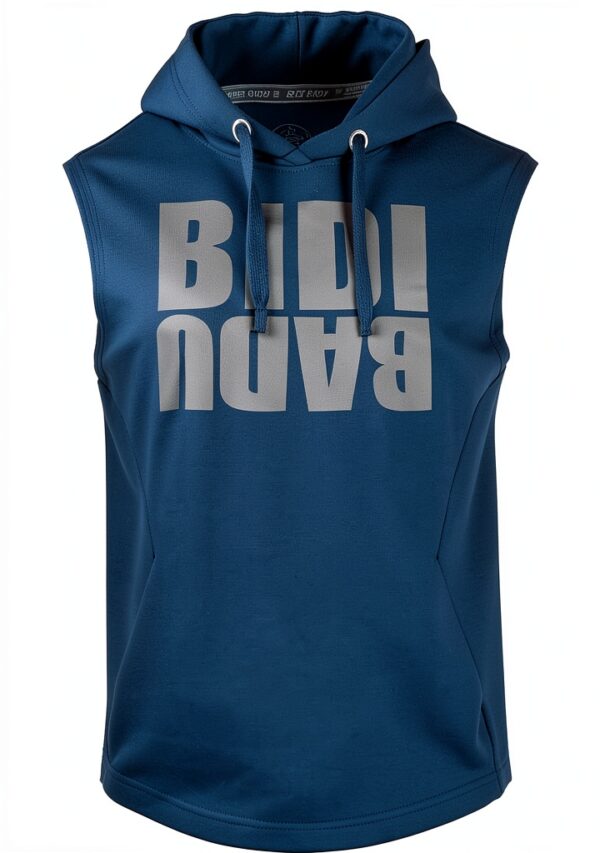 Herren Hoody BIDI BADU Baumwolle Polyester Tennis Petrol-0