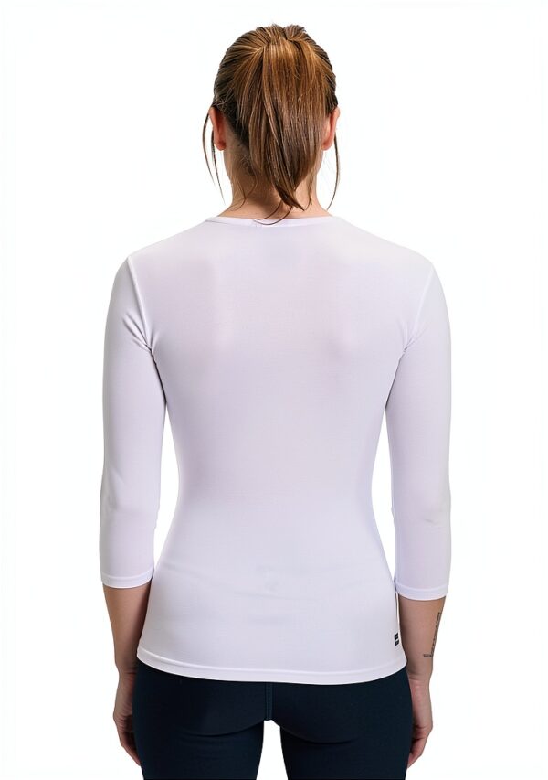 BIDI BADU Damen V-Ausschnitt Langarm T-Shirt Activewear-1