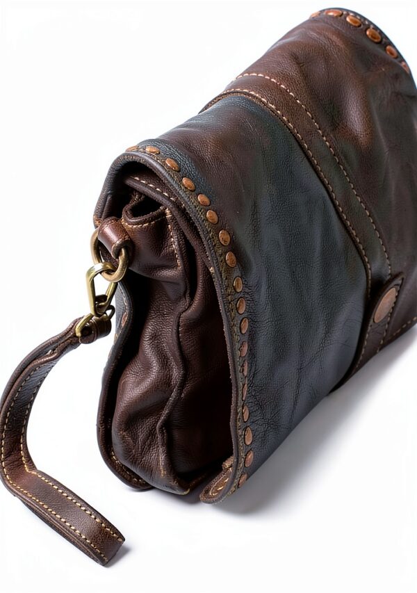 Leder Handtasche Damen Modell B045-0088 aus Italien-2