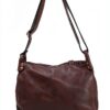 Damen-Leder-Tasche von Pavo, italienisch, Reißverschluss,-2