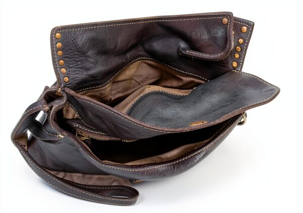 Leder Handtasche Damen Modell B045-0088 aus Italien-5