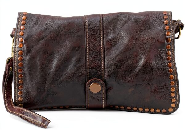 Leder Handtasche Damen Modell B045-0088 aus Italien-3