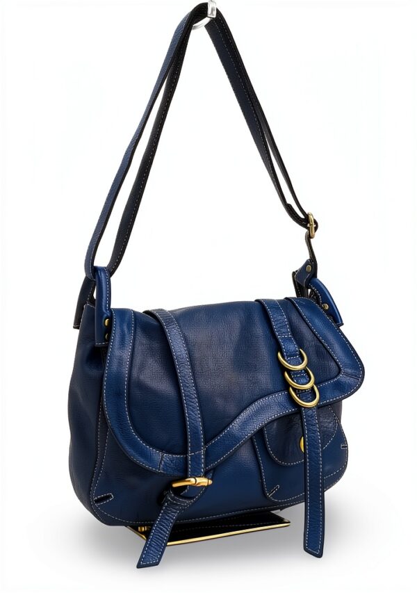Damen-Leder-Tasche von Pavo, italienisch, Reißverschluss,-0