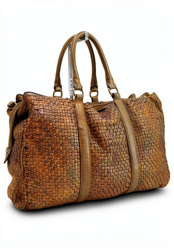 Leder Handtasche Damen Modell B075-0073 Italien-0