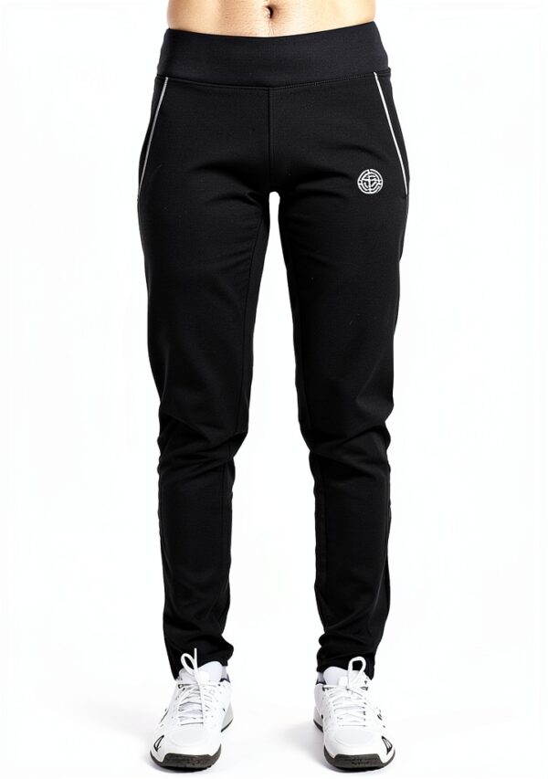 BIDI BADU Damen Trainingshose Schwarz elastisch-0