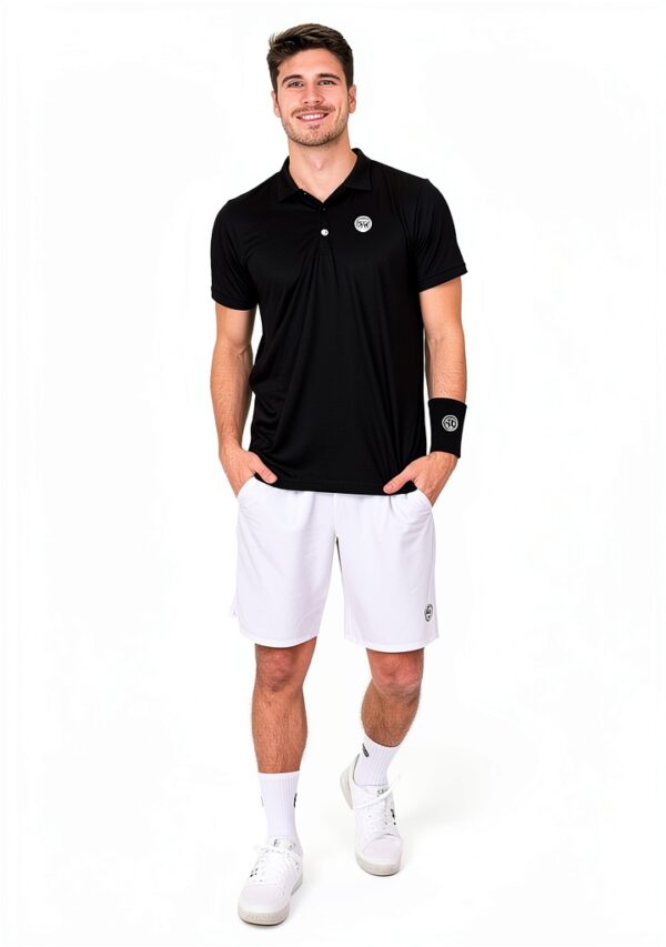 Herren-Polo von BIDI BADU - Weiß - XS-2