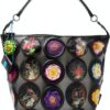 Campomaggi Caterina Lucchi Damen Schultertasche L 593 Sukkulenten-3