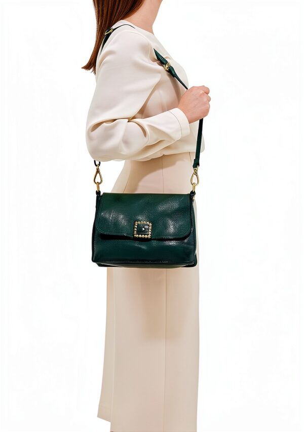 Campomaggi Damen Handtasche aus Italien 25x9x18 cm leichtes Design-3
