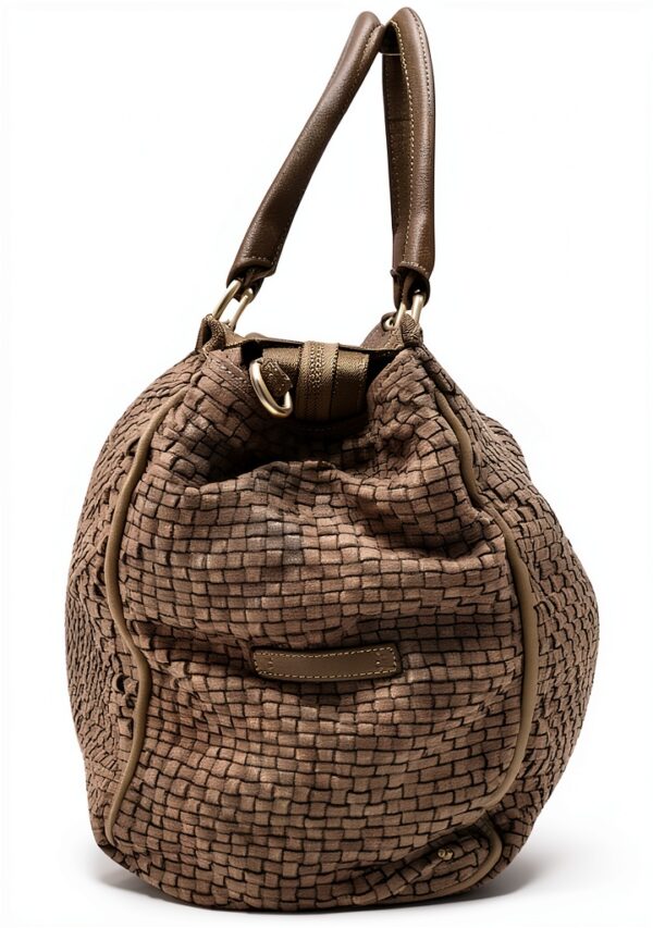 Leder Handtasche Damen B075-0072 – Klassisches Design aus Italien-1
