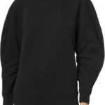 Rebecca Minkoff Damen Joan Sweatshirt Grün XXL 100% Baumwolle-0