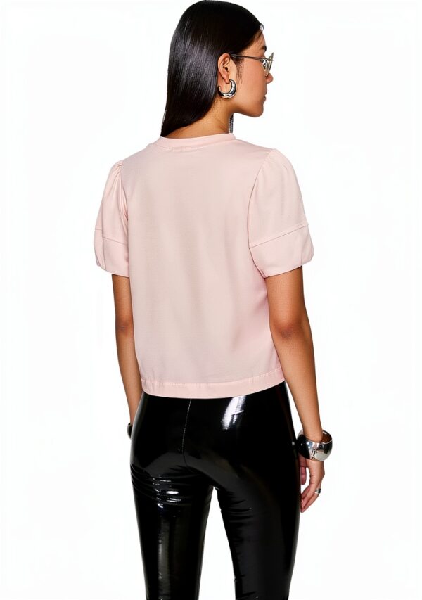Rebecca Minkoff Damen Val Puffed Sleeve T Shirt (1er Pack)-2