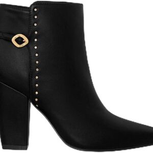 Darren Bootie Damen Stiefel aus Nappaleder Schwarz 7,6 cm Absatz-0