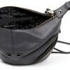 Rebecca Minkoff Kleine Julian-Umhängetasche, Schwarz/Palladium-Silber-Hardware-4