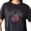 Rebecca Minkoff Damen T-Shirt Dark Stone Wash Größe M 100% Baumwolle-3
