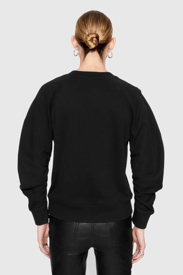 Rebecca Minkoff Damen Joan Sweatshirt Grün XXL 100% Baumwolle-2
