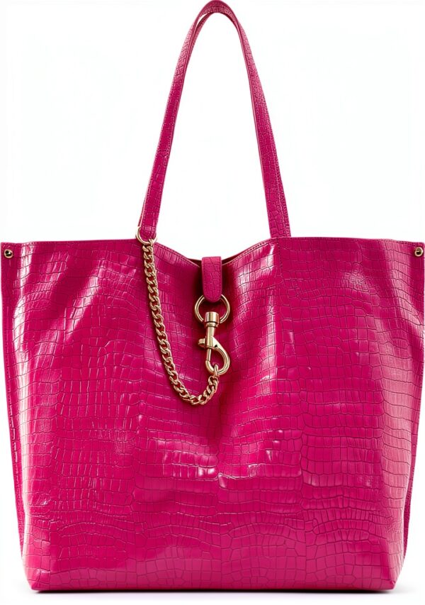 Rebecca Minkoff Tote Bag aus Leder – Cosmic Silver, Shopper für Damen-0