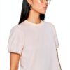 Rebecca Minkoff Damen Val Puffed Sleeve T Shirt (1er Pack)-1