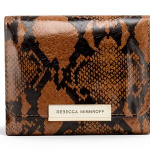 Rebecca Minkoff Geldbörse Damen Bifold Leder ORO Snake kompakt-0