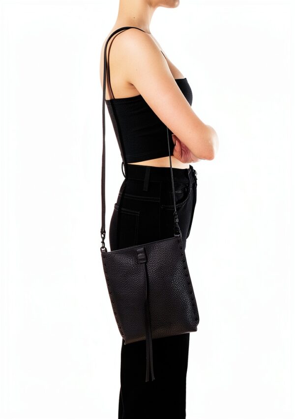 Rebecca Minkoff Damen Crossbody, schwarz, verstellbarer Riemen-4